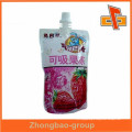 China Factory Laminated high quality spout pouch liquid food packaging